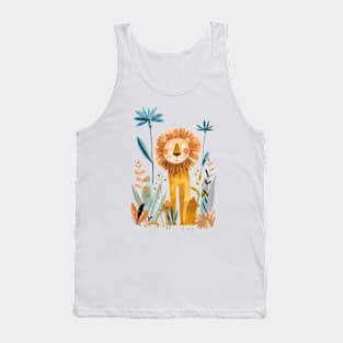 Lion in the jungle Tank Top